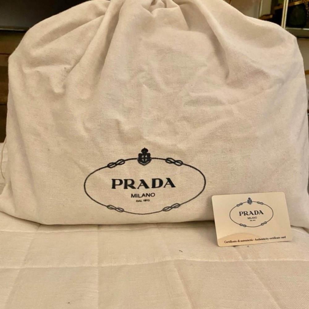 PRADA BT1738 VELA SPORT Nylon Messenger bag Granato with original dustbag &card - Picture 9 of 12